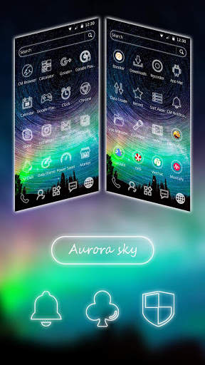 Sparkling Sky Star Theme screenshot 2