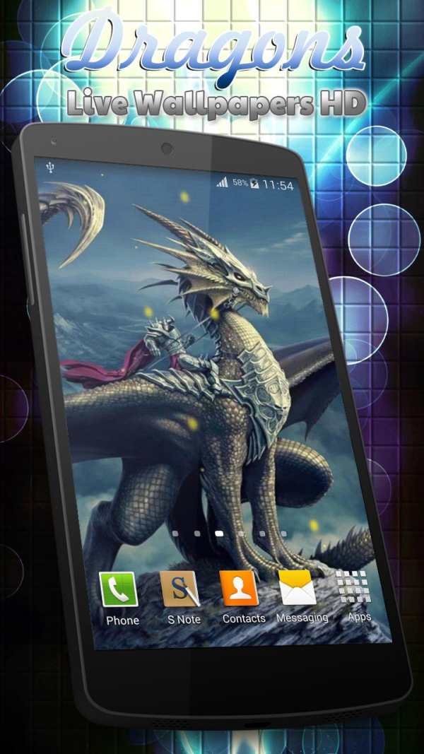 Dragons Live Wallpapers HD screenshot 7