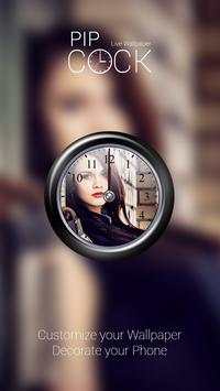 PIP Clock Live Wallpaper 3 تصوير الشاشة