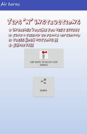 Air Horn Sound screenshot 1