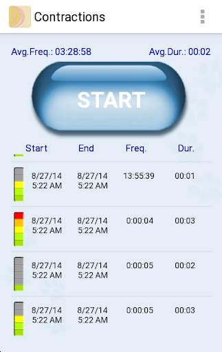 My Contractions Tracker screenshot 3