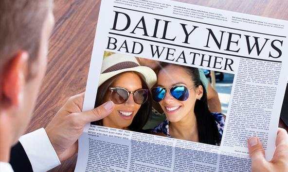 News Paper Photo Frame screenshot 1