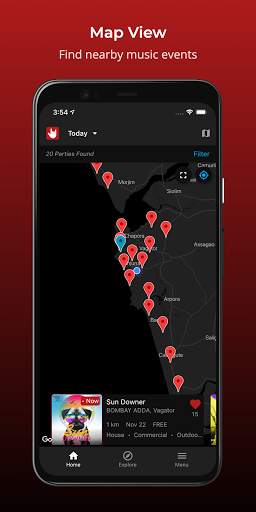 Party Hunt - Live Music Events screenshot 2