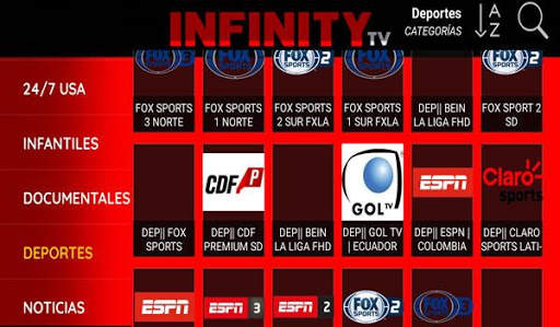 infinity TV screenshot 3