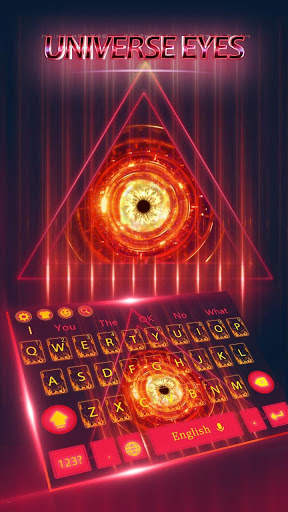 Cosmic Triangle Keyboard screenshot 1