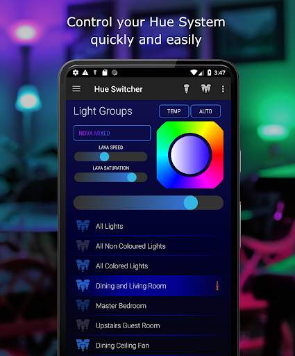 Hue Switcher for Philips Hue Bridges screenshot 1