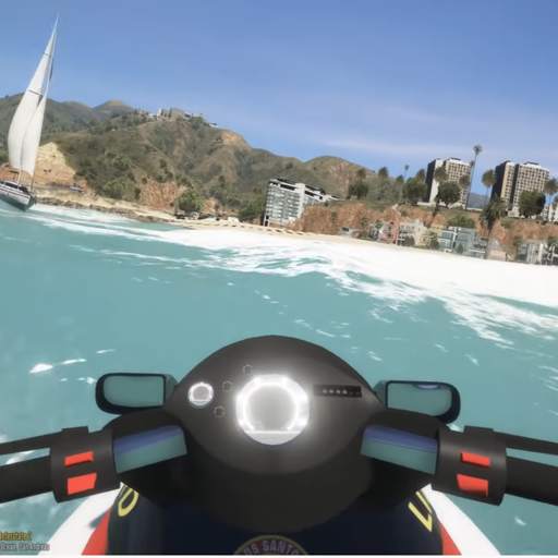 Jetski Shark Attack Racing Game: Jet Ski Boat Game 1