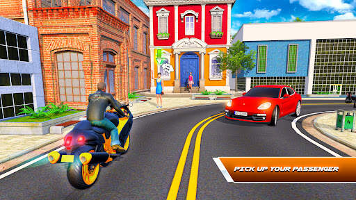 Pickup Bike Driving 3D Games screenshot 4