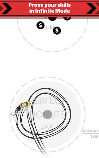Drift Donuts: Addicting sans fin rapide Dérive Jeu screenshot 4