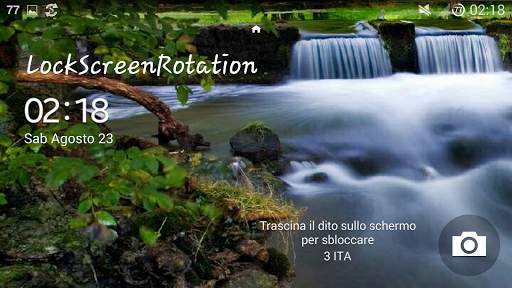 Lock Screen Rotation 4 تصوير الشاشة