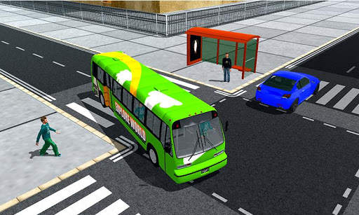 Tourist Bus NYC Offroad Driving Mountain Challenge screenshot 5