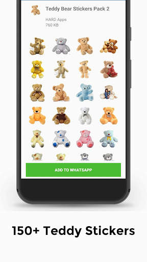 WAStickers Teddy Bear Sticker screenshot 4