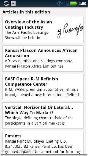 Coatings World screenshot 2