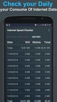 Internet speed Test : Wifi speed Checker screenshot 1