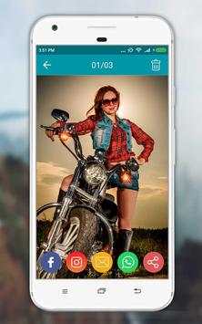 Women Moto Photo Suit 10 تصوير الشاشة