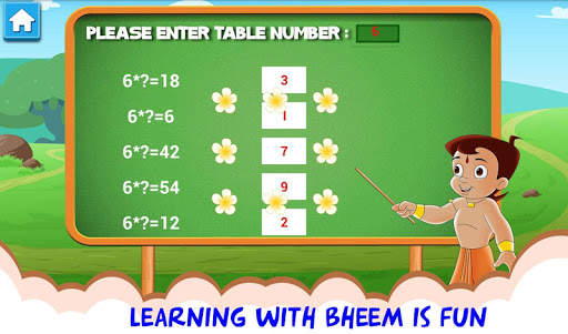 Bheem - Multiplication Tables screenshot 3