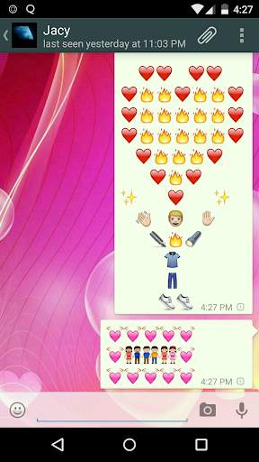 Miss Art - Emoji Keyboard 💏 स्क्रीनशॉट 2