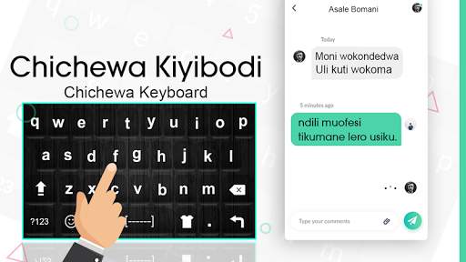 Chichewa Keyboard: Chichewa Language Keyboard screenshot 1