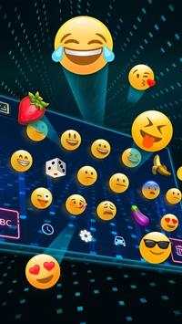 Keyboard-Hologram Neon Theme screenshot 3