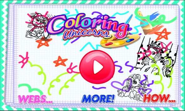 Coloring Unicorns screenshot 1