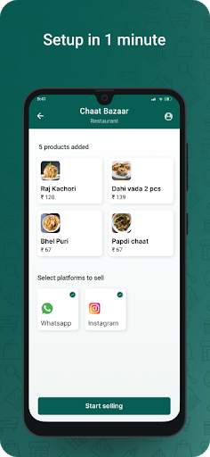 Wasabi: Sell on Whatsapp, Instagram. Grow business screenshot 2