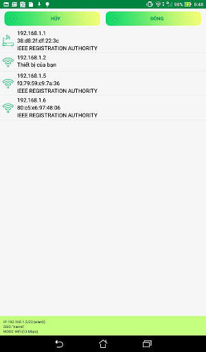 WiFi Analyzer screenshot 8