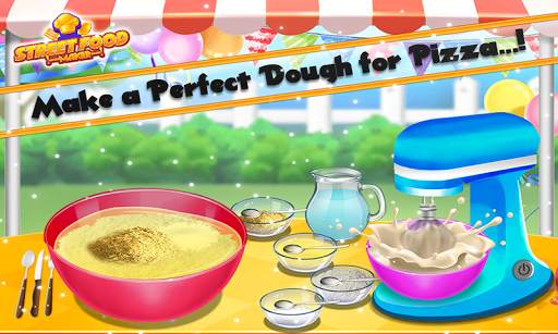 Street Food Pizza Cooking Game screenshot 3