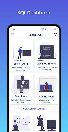 Learn SQL and SQL Server скриншот 1