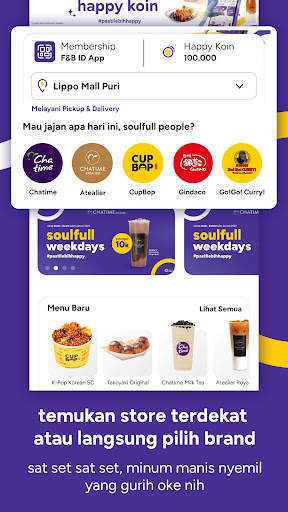 F&B ID App (Chatime Indonesia) screenshot 2