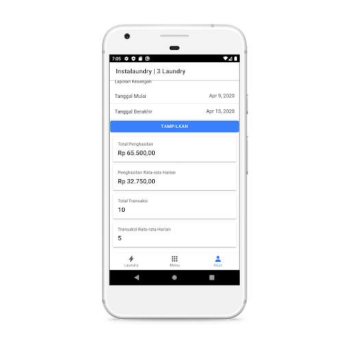 Aplikasi Laundry Gratis - Instalaundry screenshot 4