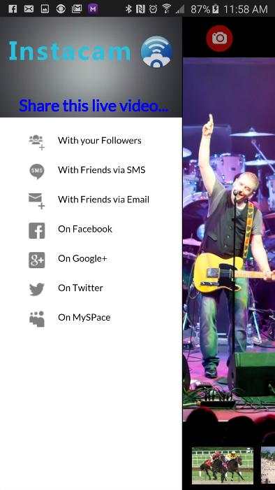 InstaCam - live video mix streaming online screenshot 3