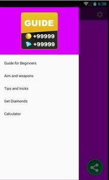 Diamond Free Fire Guide & Calculator screenshot 2