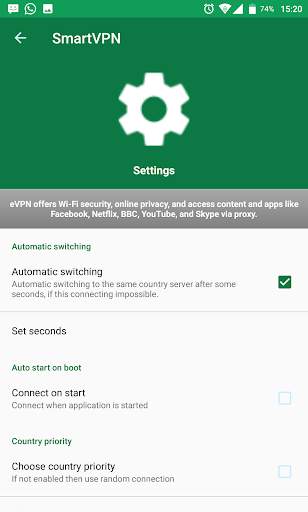 Smart VPN Free & Unlimited screenshot 5