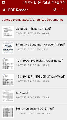 PDF Reader screenshot 1