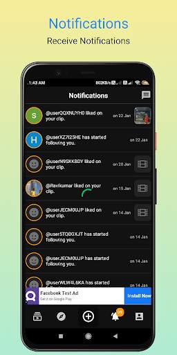 Popcorn Short video App 5 تصوير الشاشة