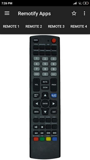 RECONNECT TV Remote Control screenshot 1