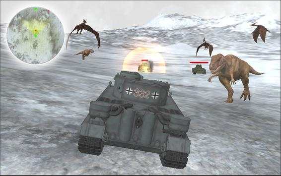 Dino World Tank Simulator Crazy world war 2 Battle screenshot 1