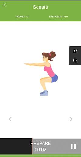 Perfect buttocks&legs workout screenshot 15