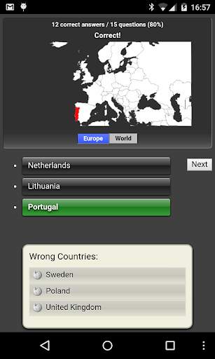 Country Quiz Lite screenshot 4