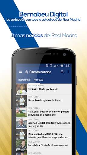 Bernabéu Digital (Real Madrid) screenshot 1