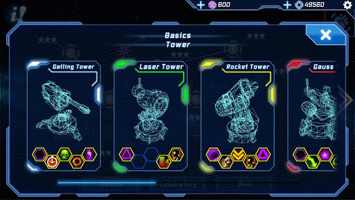 Sci-Fi Tower Defense Module TD screenshot 5
