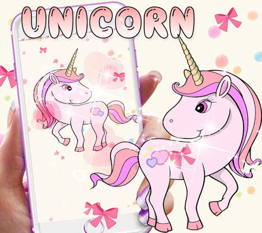 Pink Unicorn Live Wallpaper 2020 New screenshot 1