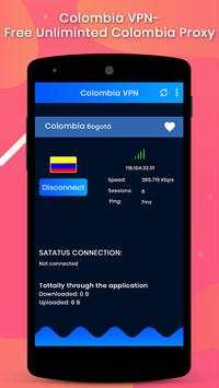 Colombia VPN screenshot 1