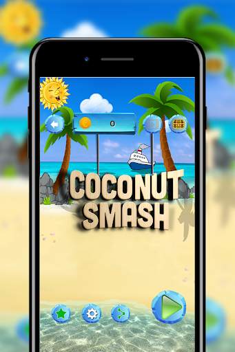 Coconut Shooting Game - Knock Down screenshot 1