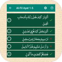 Hafal Quran Susun Ayat - Puzzle Game logo