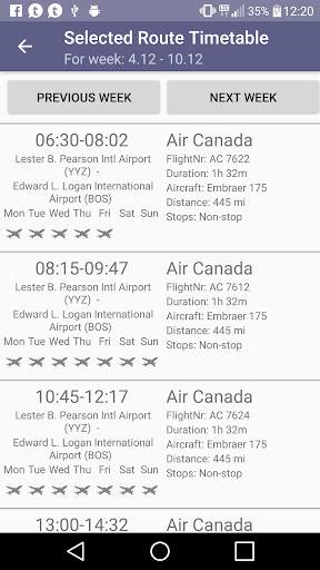 Award Routes Finder screenshot 1