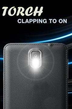 Flashlight on Voice - Clapping screenshot 2
