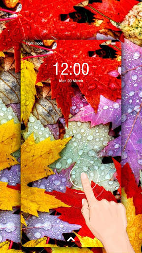 🍁 Autumn Wallpaper Ripple Live Wallpaper Free screenshot 2