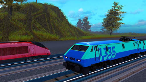 Train Games Driving Simulator 3D screenshot 1