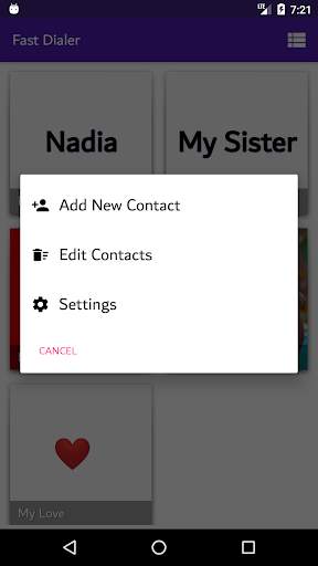 Fast Dialer (Speed Contacts Dialer) ☎️ скриншот 2